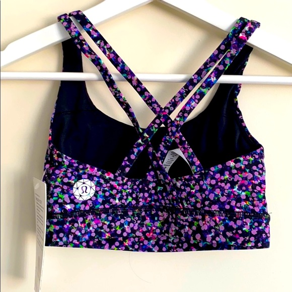 RARE NWT Lululemon Seawheeze Reflective Energy Bra - Picture 3 of 6
